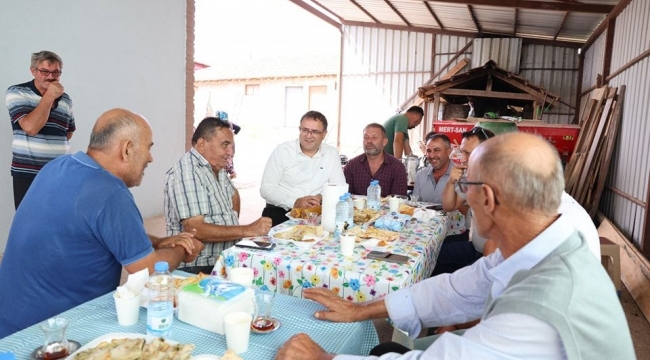 Gökçe’den köylerde temaslar