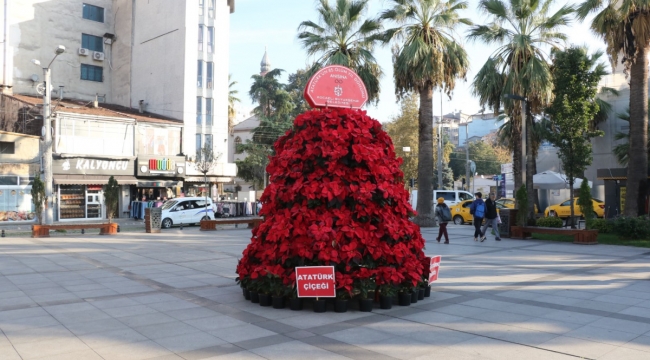 Büyükşehir'den 86. yılda 1086 Atatürk çiçeği