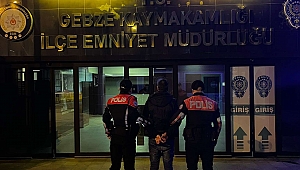 Gebze polisi o hırsızı yakalandı