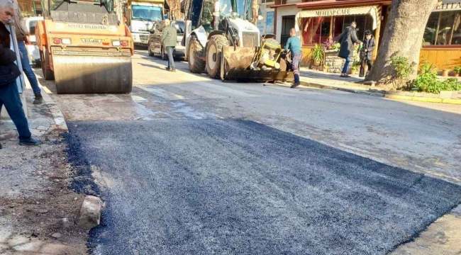 Körfez'de bir yılda 711 cadde ve sokağa bakım yapıldı